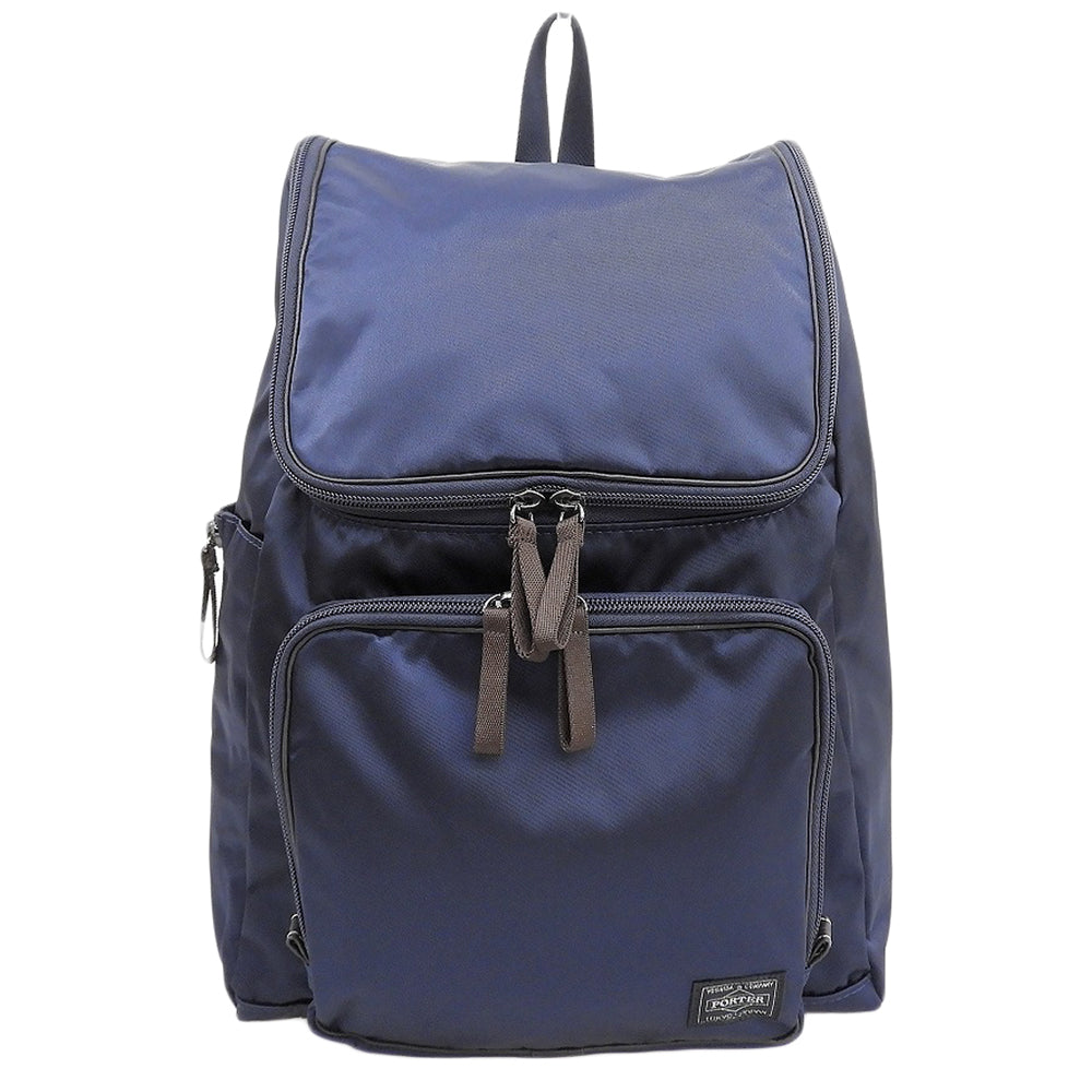 PORTER ポーター 美品 728-08703 PLAN RUCKSACK バックパック リュック デイパック メンズ ネイビー リュック バックパック