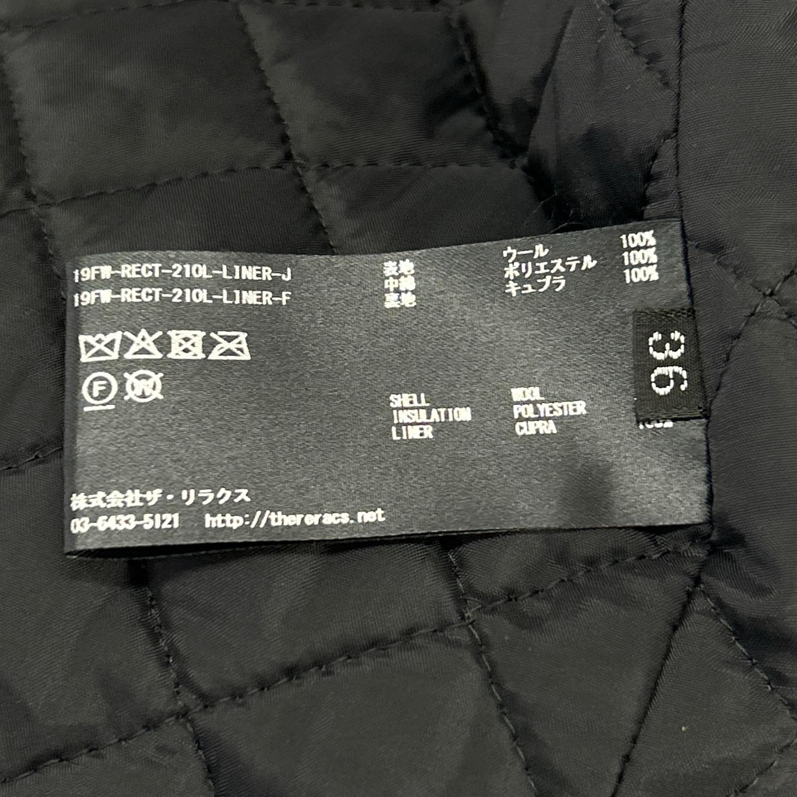 THE RERACS The Reracs 19FW-RECT-210L-LINER-J 黑色 带羊羔绒内衬 派克大衣 大衣 36