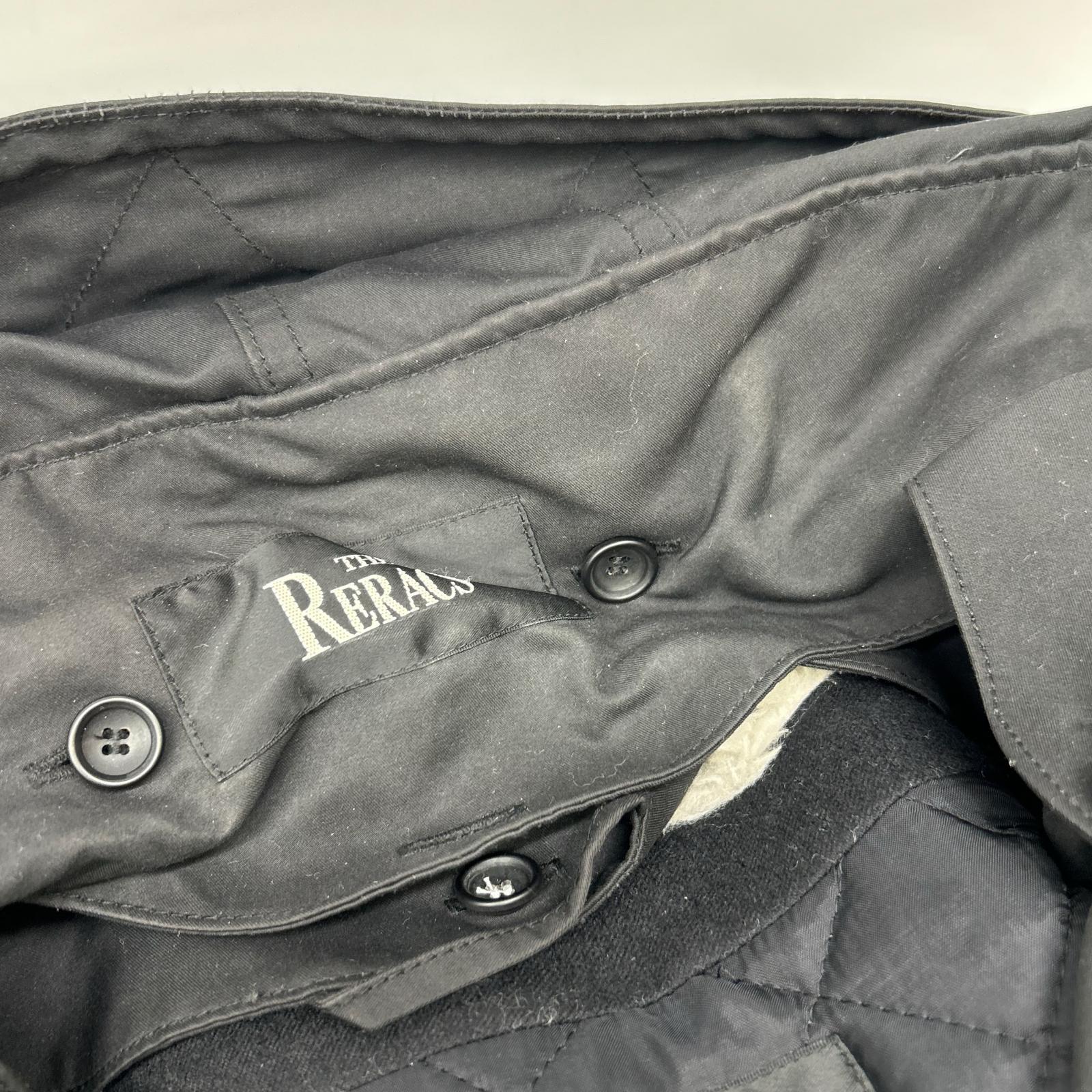 THE RERACS The Reracs 19FW-RECT-210L-LINER-J 黑色 带羊羔绒内衬 派克大衣 大衣 36