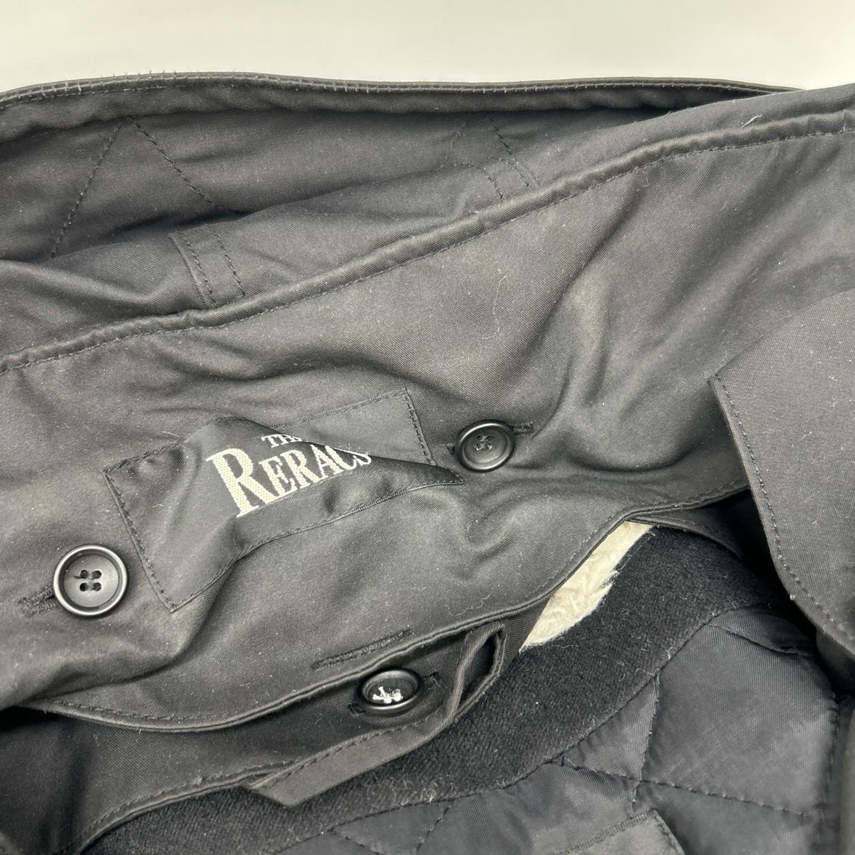 THE RERACS The Reracs 19FW-RECT-210L-LINER-J 黑色 带羊羔绒内衬 派克大衣 大衣 36