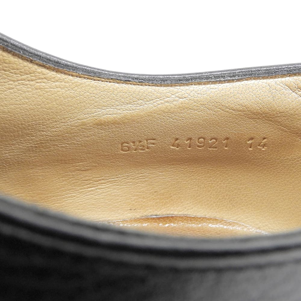 Paraboot パラブーツ シャンボード Uチップ ドレスシューズ メンズ 黒 ブラック 6 1/2 41921 シューズ 6 1/2