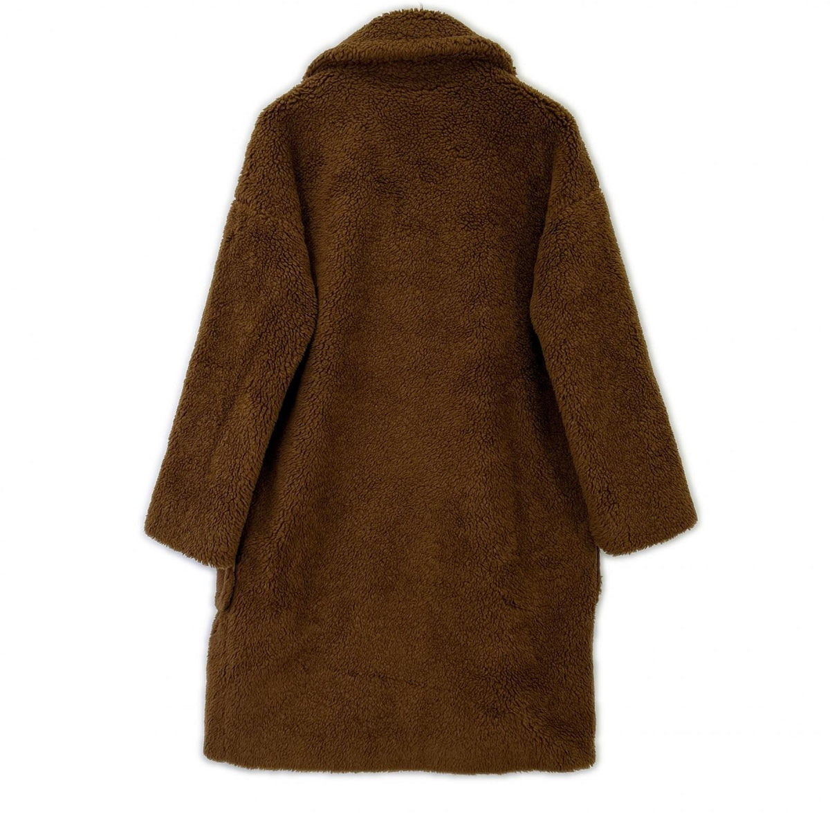 Max Mara WEEKEND 马克斯·马克斯拉周末 508607836 棕色 泰迪熊大衣 外套 40