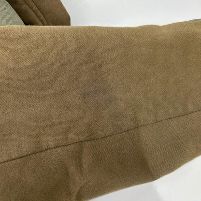 DIESEL Khaki Paneled Design Hooded Jacket L