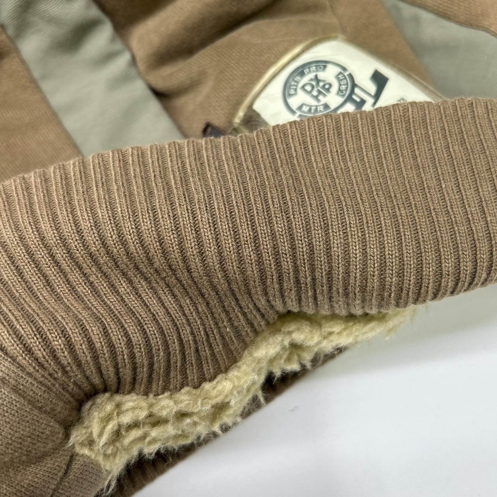 DIESEL Khaki Paneled Design Hooded Jacket L