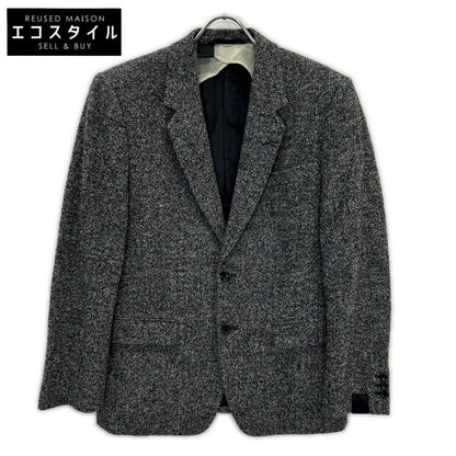 N.Hoolywood エヌハリウッド 232-JK01 peg グレー ウール ヘリンボーン シングルジャケット ジャケット