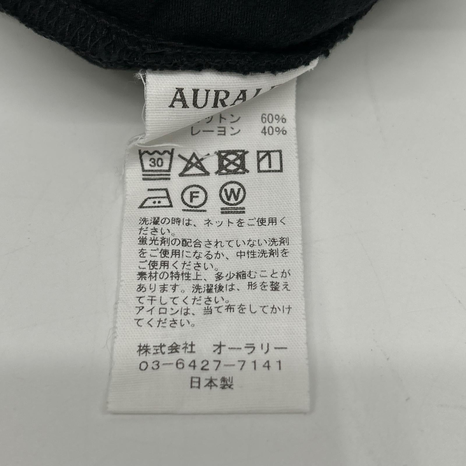 AURALEE A25SS04VP COTTON SLUB RAYON PLAITING SKIRT Long Skirt Skirt