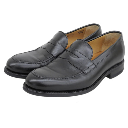 BERWICK バーウィック コインローファー シューズ メンズ 黒 ブラック 7 4545 シューズ 7