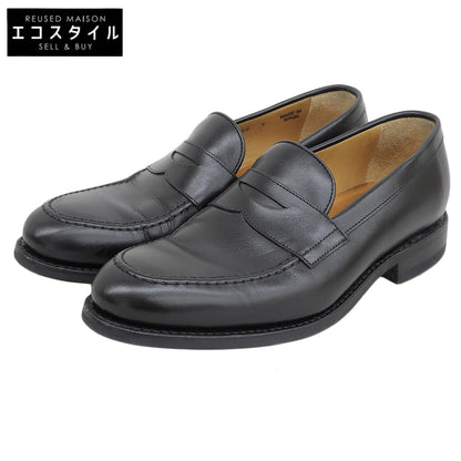 BERWICK バーウィック コインローファー シューズ メンズ 黒 ブラック 7 4545 シューズ 7