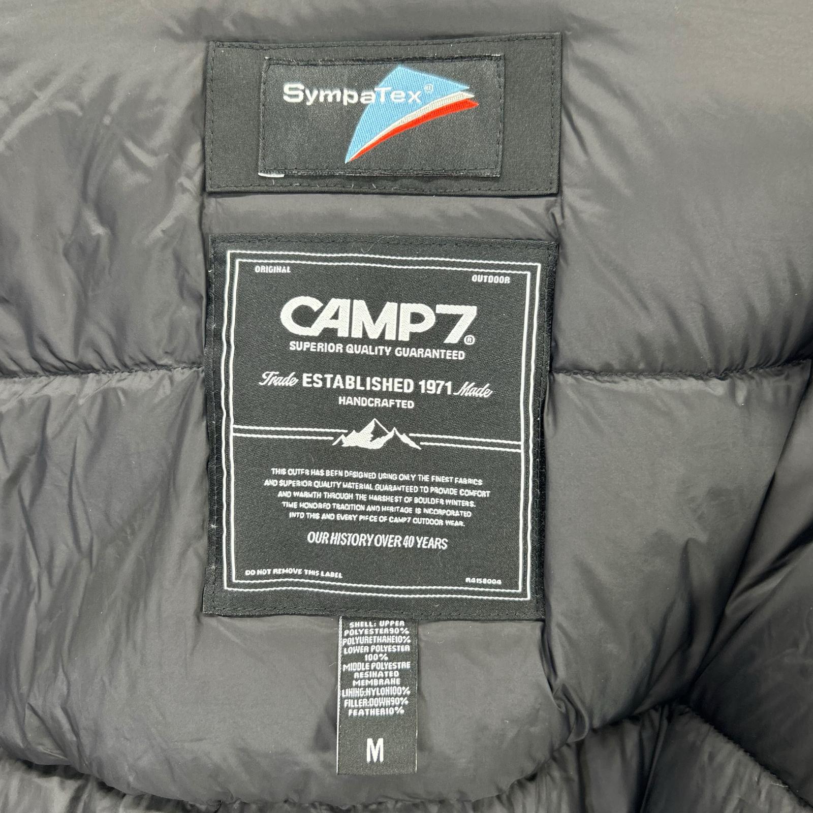CAMP7 CAMP7 CP-4216001A 黑色 连帽羽绒服 夹克 M