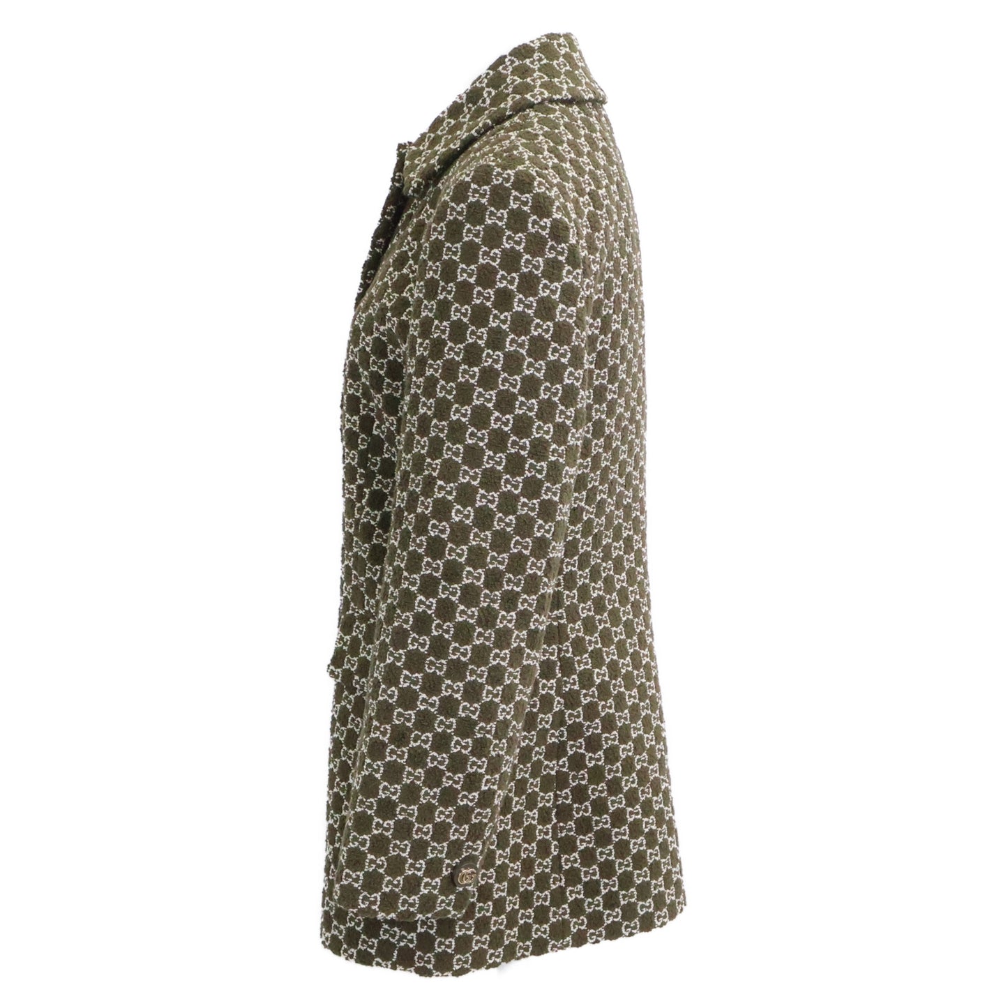 GUCCI 【New/Domestic Official】FW25 835539 GG Boucle Single-Breasted Jacket