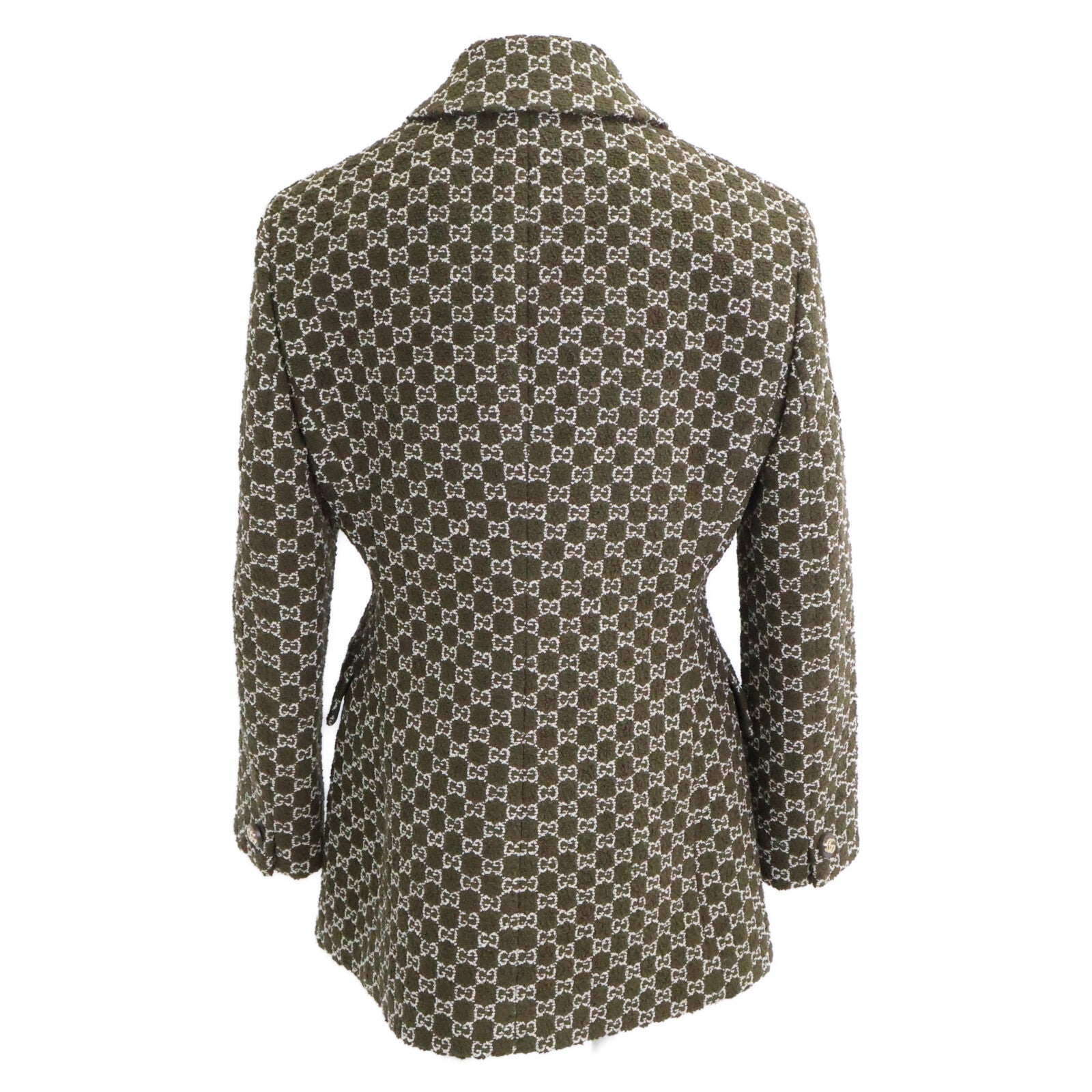 GUCCI 【New/Domestic Official】FW25 835539 GG Boucle Single-Breasted Jacket