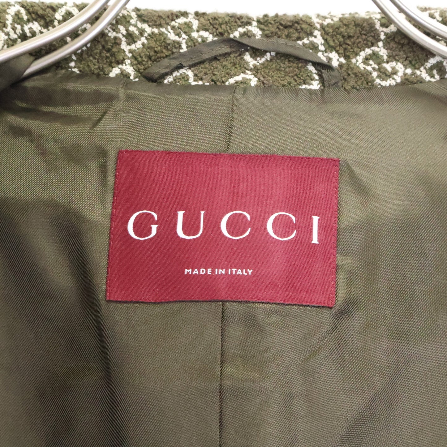 GUCCI 【New/Domestic Official】FW25 835539 GG Boucle Single-Breasted Jacket