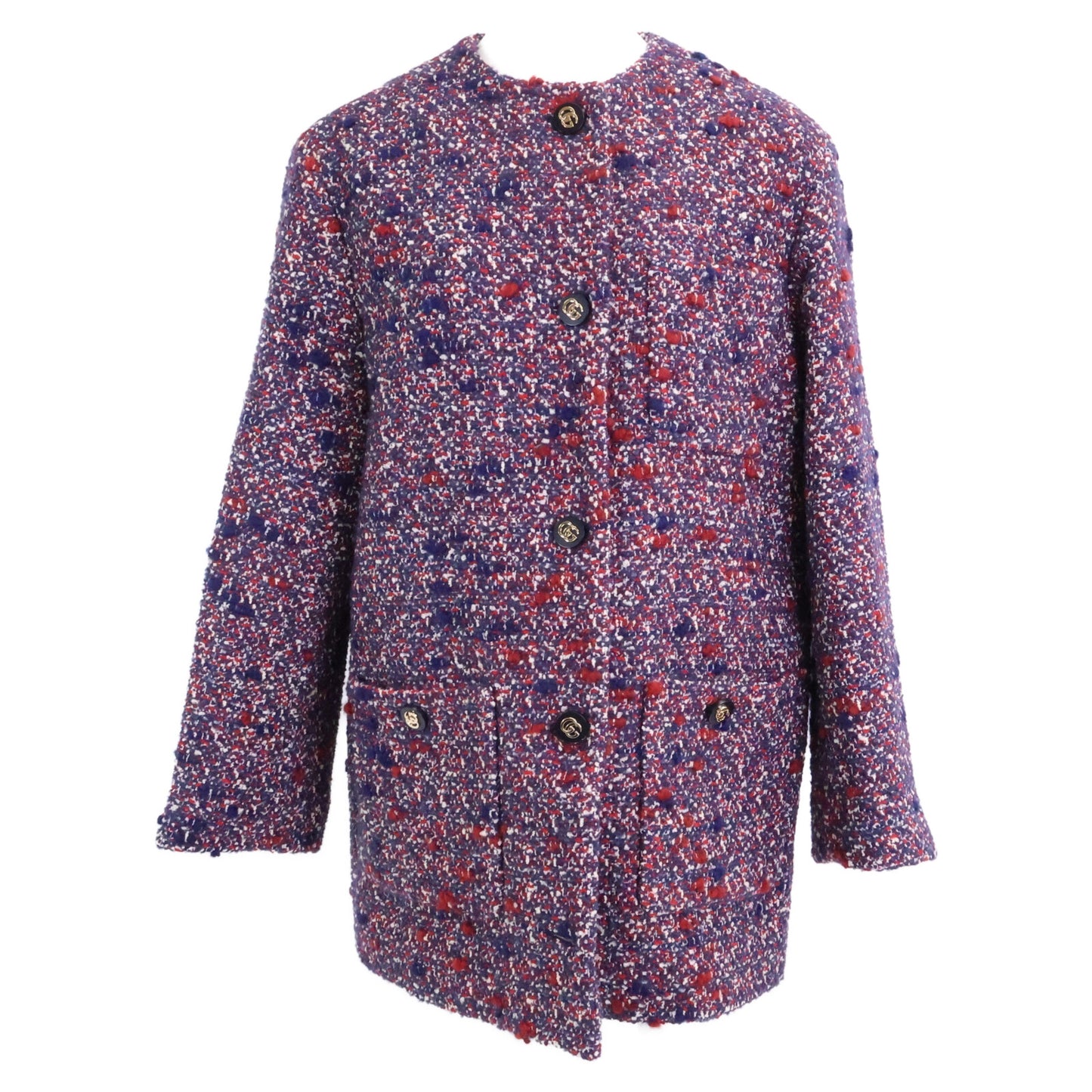 GUCCI グッチ 【新品/国内正規】836492 ブークレ ノーカラージャケット ジャケット