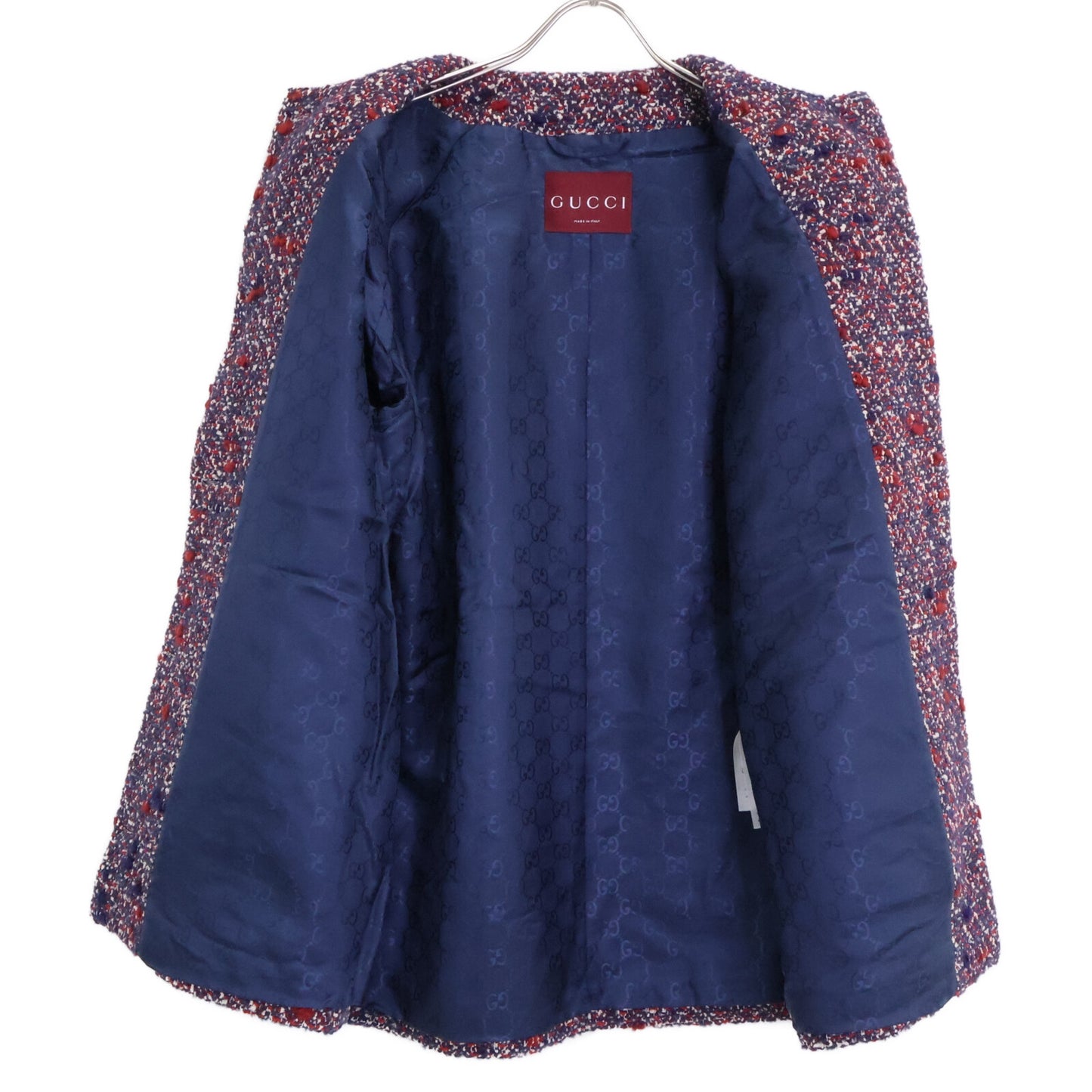 GUCCI グッチ 【新品/国内正規】836492 ブークレ ノーカラージャケット ジャケット