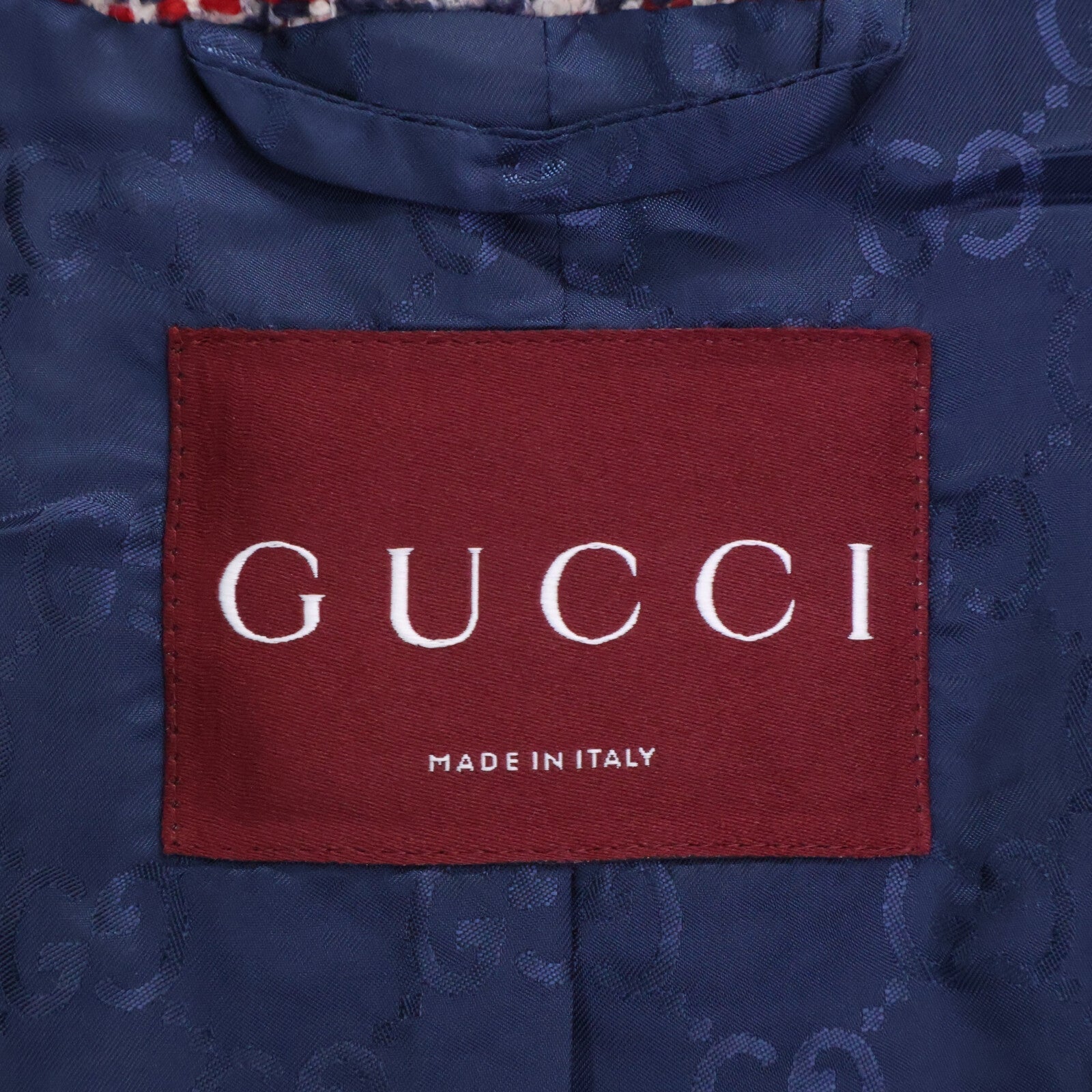 GUCCI グッチ 【新品/国内正規】836492 ブークレ ノーカラージャケット ジャケット