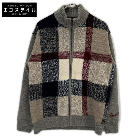 BLACK LABEL CRESTBRIDGE ブラックレーベルクレストブリッジ 51N80-490-42 24年 ﾏﾙﾁｶﾗｰ ﾊﾟﾈﾙﾁｪｯｸ ｼﾞｯﾌﾟﾌﾞﾙｿﾞﾝ ジャケット M