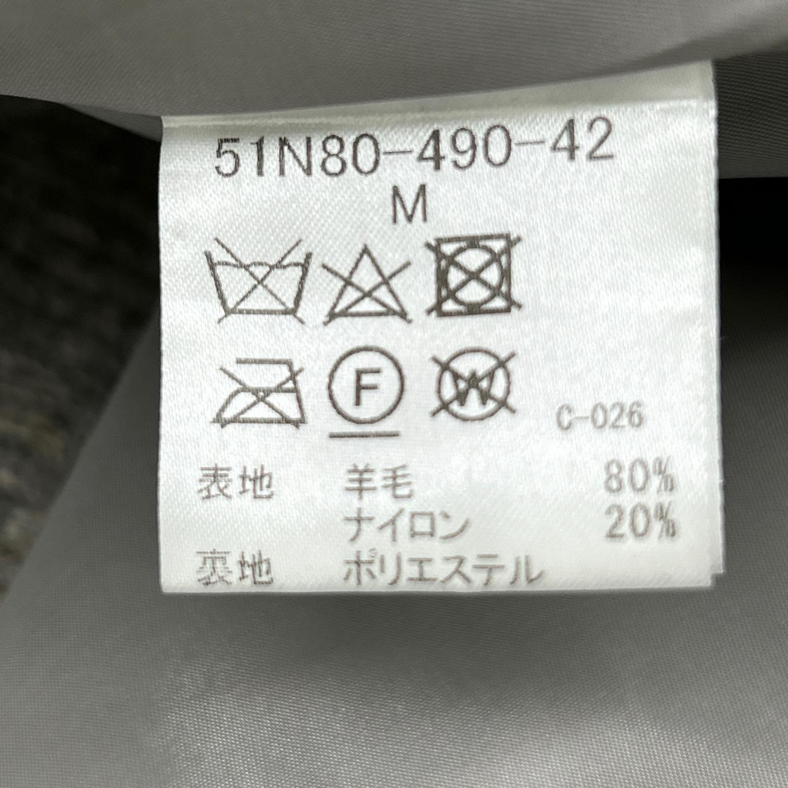 BLACK LABEL CRESTBRIDGE ブラックレーベルクレストブリッジ 51N80-490-42 24年 ﾏﾙﾁｶﾗｰ ﾊﾟﾈﾙﾁｪｯｸ ｼﾞｯﾌﾟﾌﾞﾙｿﾞﾝ ジャケット M