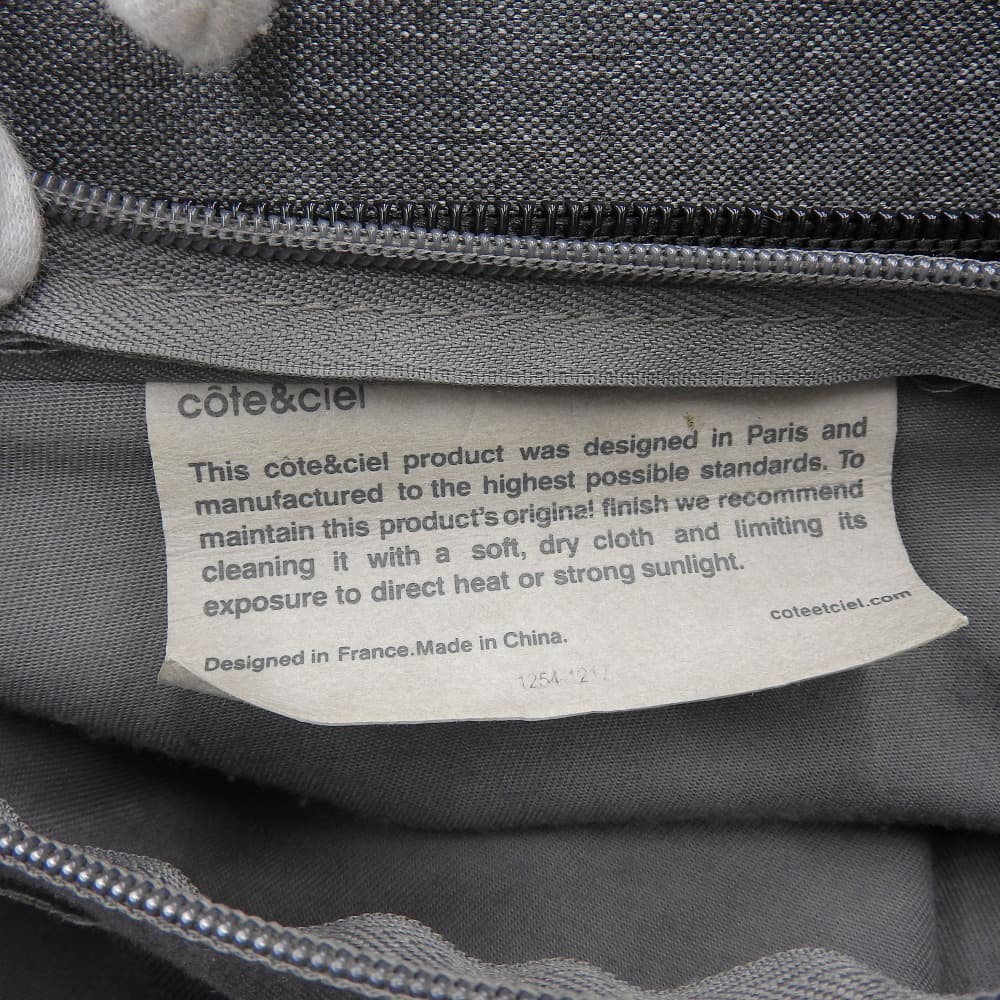 Cote&Ciel Isar M EcoYarn Backpack Daypack Men's Gray Backpack