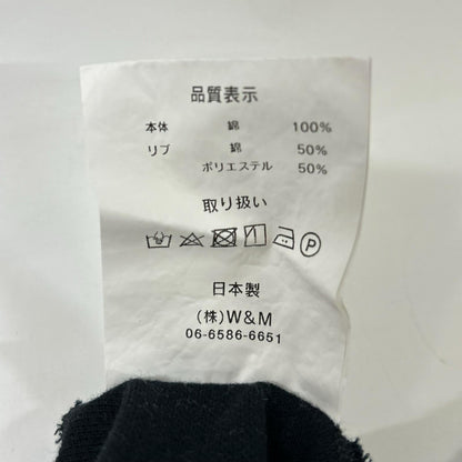 my beautiful landlet マイ ビューティフル ランドレット WM16-PL242162 ブラック コットン 長袖ポロシャツ トップス