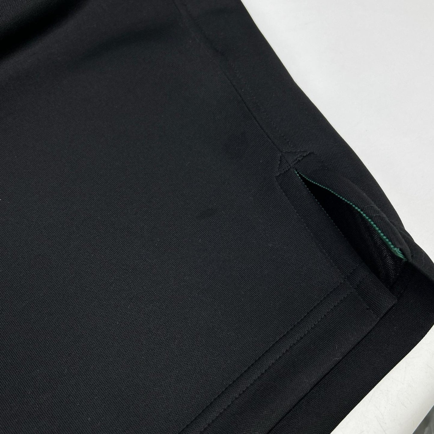 kolor 22SCM-B11201 Black Over Polo Shirt Tops