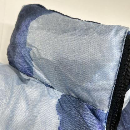 THE NORTH FACE ノースフェイス ×シュプリーム 21AW ブリーチ デニム プリント ヌプシ ダウン ジャケット ジャケット