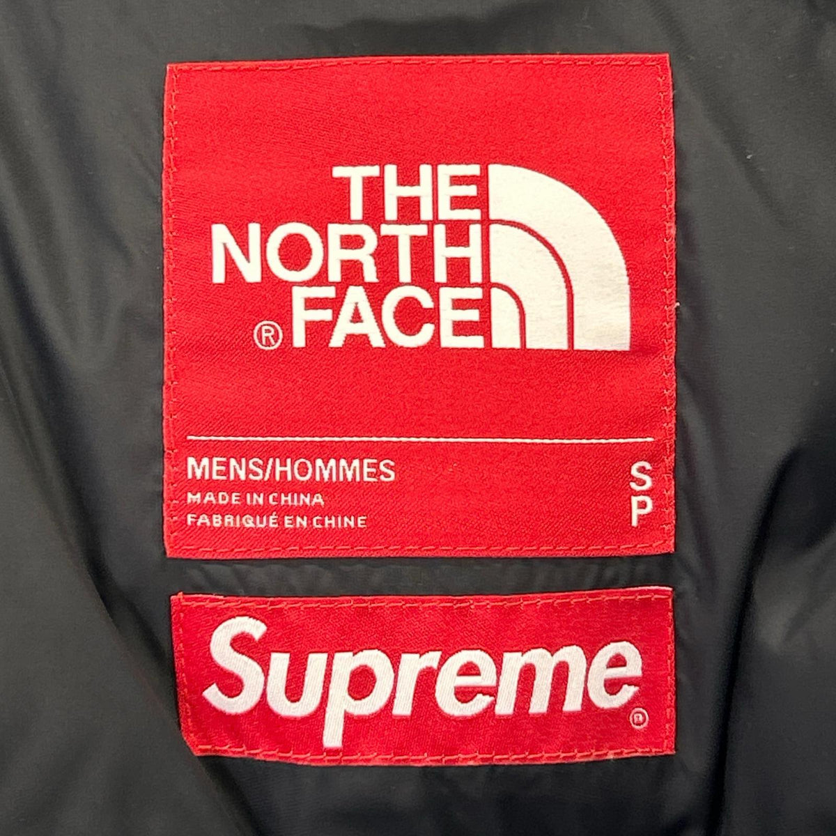 THE NORTH FACE ノースフェイス ×シュプリーム 21AW ブリーチ デニム プリント ヌプシ ダウン ジャケット ジャケット