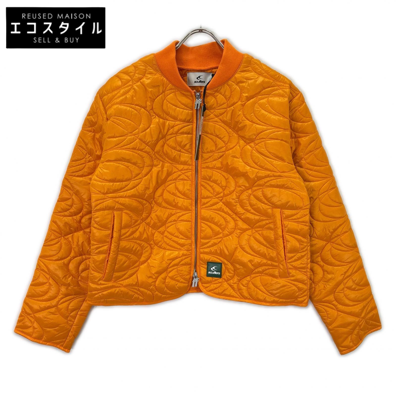 Scuffers スカッファー オレンジ キルティング ジャケット ジャケット