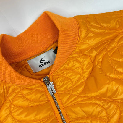Scuffers スカッファー オレンジ キルティング ジャケット ジャケット