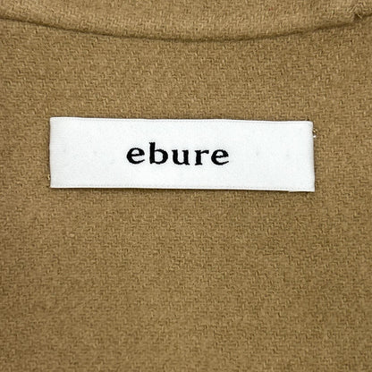 ebure エブール 21AW ブラウン ウール フードパーカー ジャケット