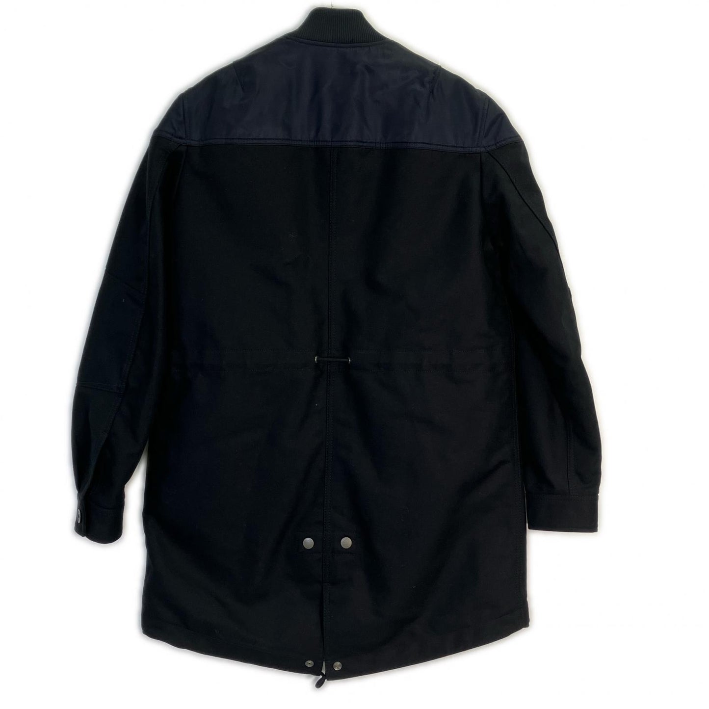 DIESEL BlackGold Black JESSY Nylon Coat Coat 46