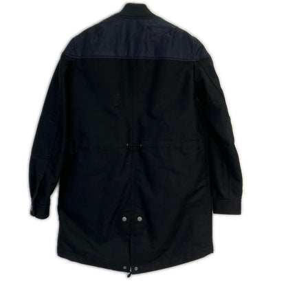 DIESEL BlackGold Black JESSY Nylon Coat Coat 46