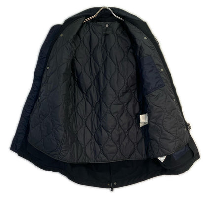 DIESEL BlackGold Black JESSY Nylon Coat Coat 46