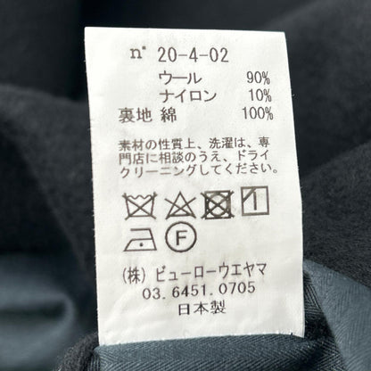 semoh Semoh 24SS 黑色 羊毛 拉链马甲 马甲 无记载