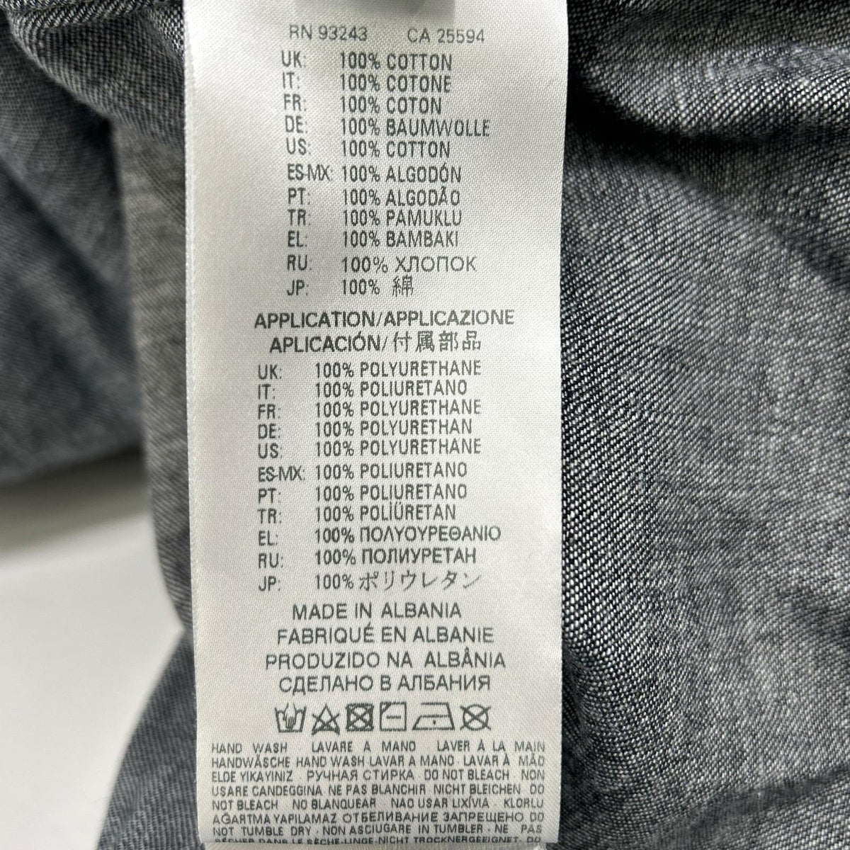 DIESEL BlackGold 00ECALH6098BF03 Indigo Denim Hoodie Jacket