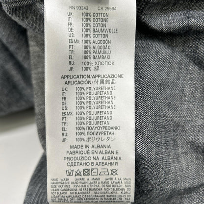 DIESEL BlackGold 00ECALH6098BF03 Indigo Denim Hoodie Jacket