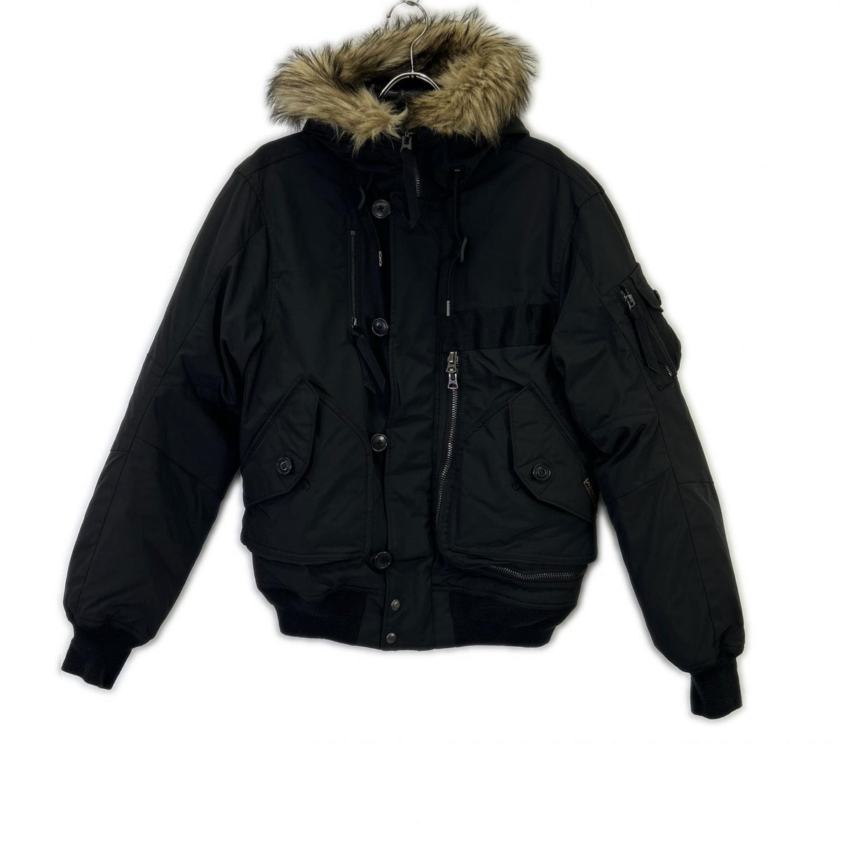 POLO RALPH LAUREN ポロ ラルフローレン ブラック フーデッド ダウン パーカー ジャケット
