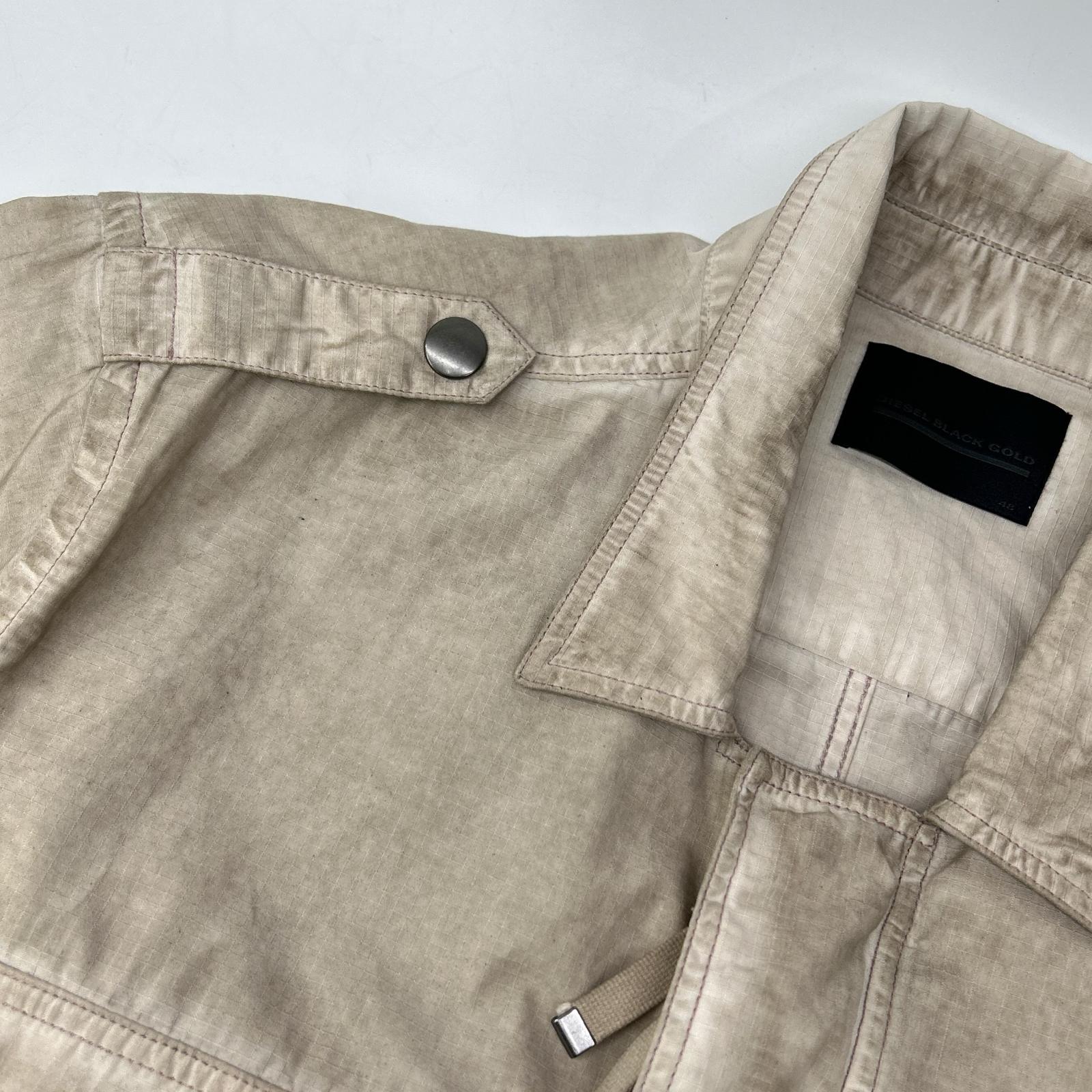 DIESEL BlackGold 【Domestic Regular】Vintage Processed Work Jacket