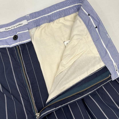 Children of the discordance COTDPT-319 蓝色 拼接 条纹 长裤 下装