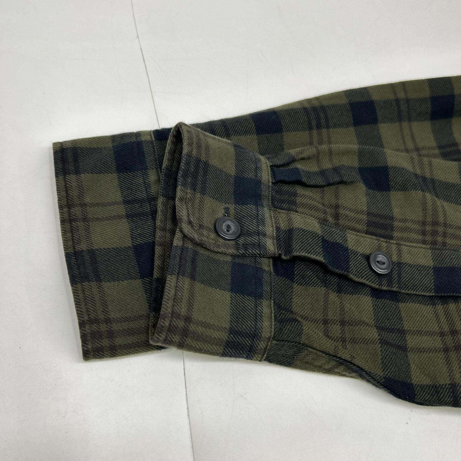 POLO RALPH LAUREN ポロ ラルフローレン カーキ クラシック フィット チェック フランネル キャンプシャツ トップス