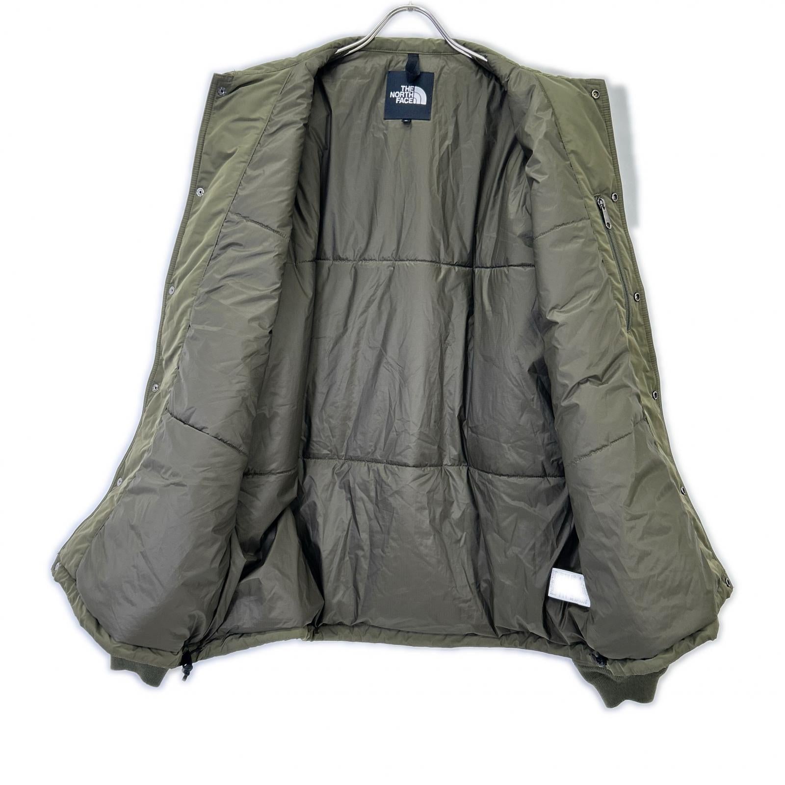 THE NORTH FACE ノースフェイス NY82450 ｶｰｷ ﾝｻﾚｰﾃｯﾄﾞ ｺｰﾁ ｼﾞｬｹｯﾄ ジャケット L