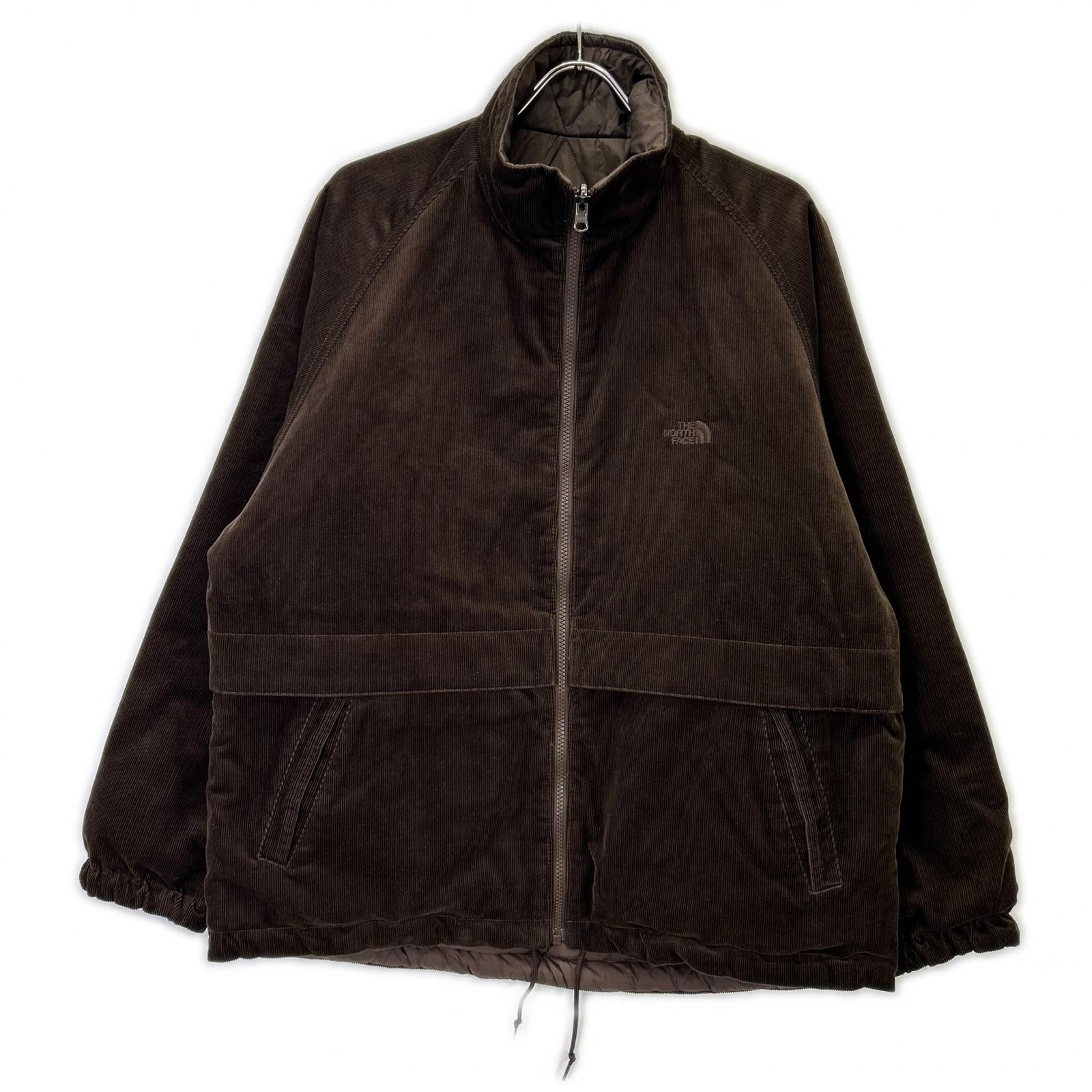 THE NORTH FACE Brown Corduroy Field Reversible Jacket M