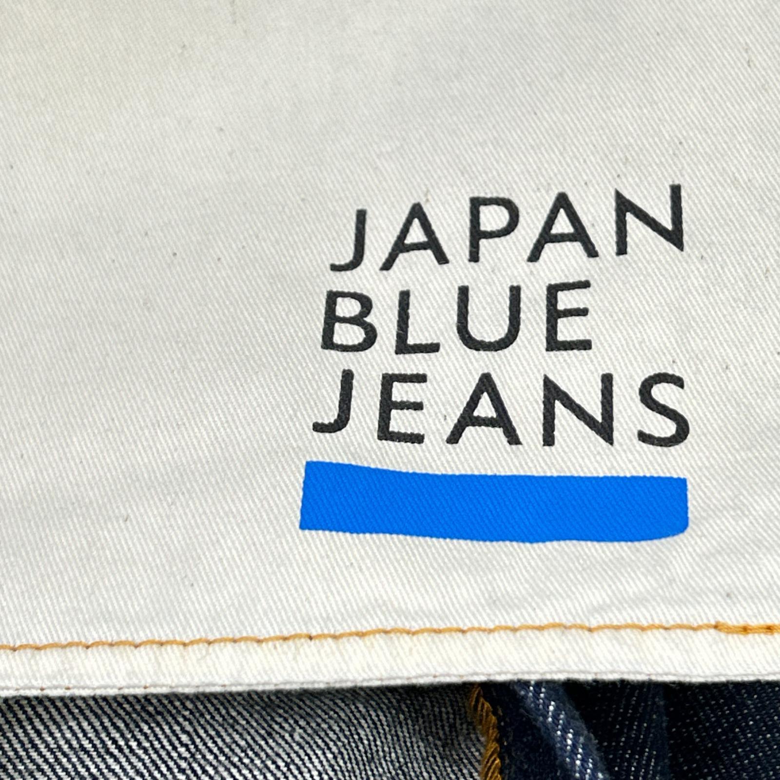 JAPAN BLUE JEANS Indigo 14.8oz American Cotton Selvedge Denim Bottoms 31 Men's