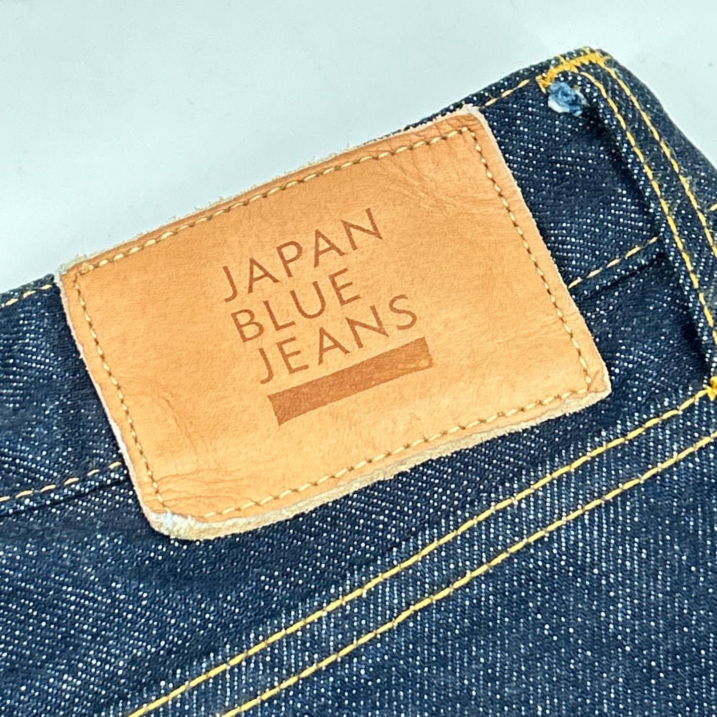 JAPAN BLUE JEANS Indigo 14.8oz American Cotton Selvedge Denim Bottoms 31 Men's