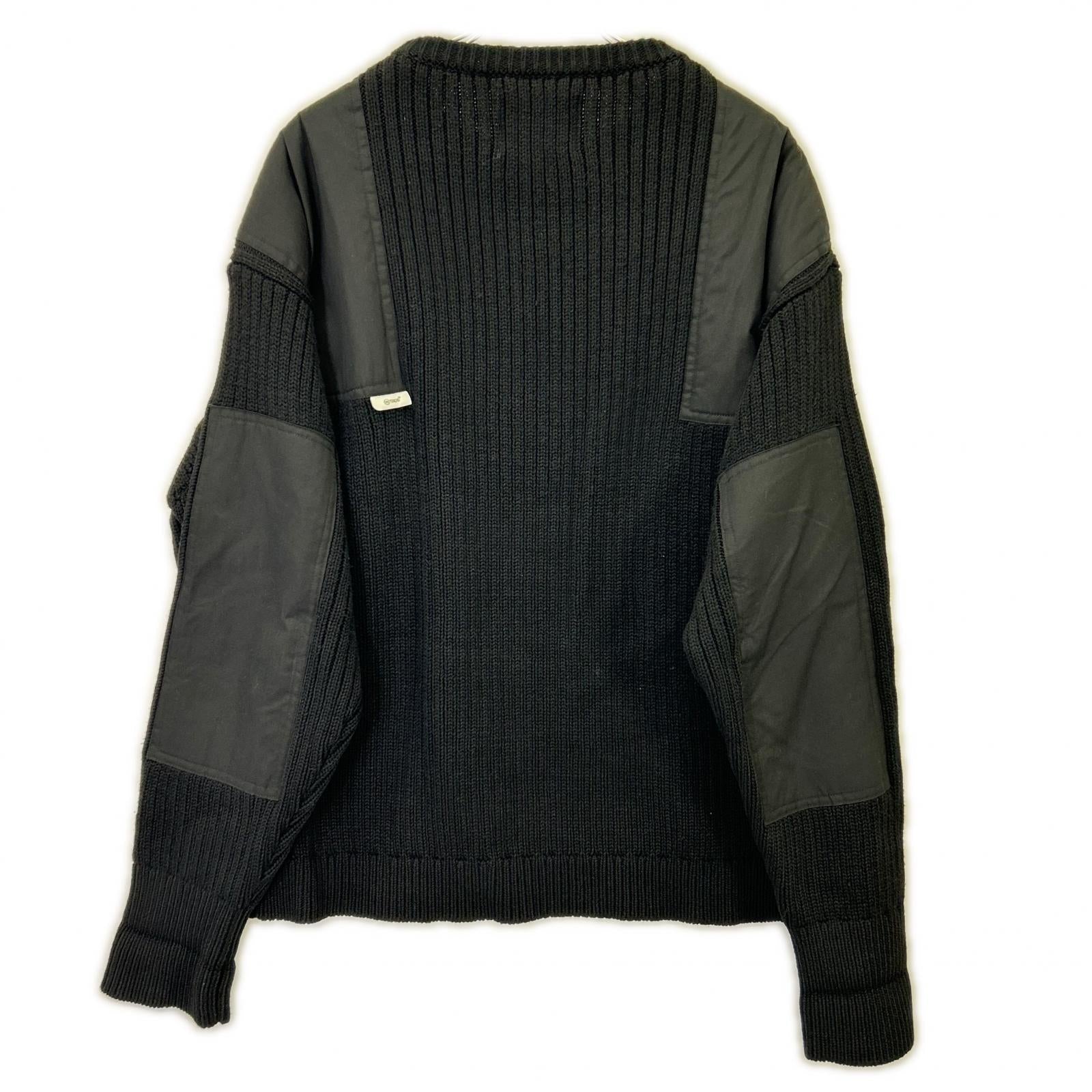 WTAPS 双排扣 22年 黑色指挥官 针织毛衣 上衣 X03