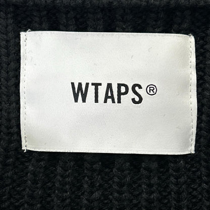 WTAPS 双排扣 22年 黑色指挥官 针织毛衣 上衣 X03