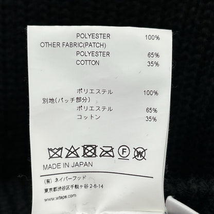 WTAPS 双排扣 22年 黑色指挥官 针织毛衣 上衣 X03