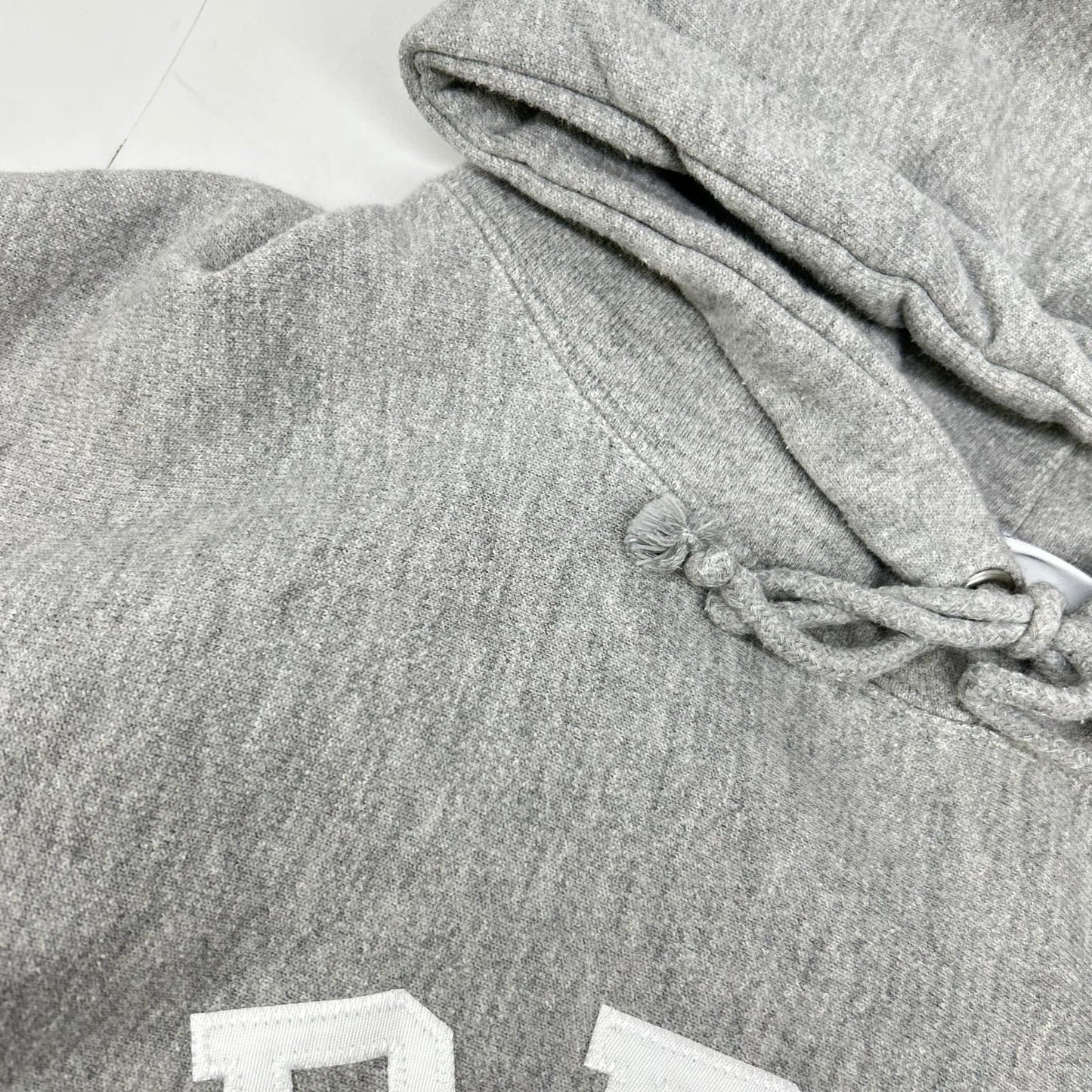 Supreme シュプリーム ×Champion 25SS グレー アーチロゴ スウェット プルオーバーパーカー トップス