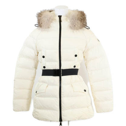 CLION hooded down coat with belt 00 women's