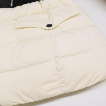 CLION hooded down coat with belt 00 women's