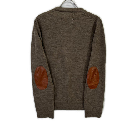 Maison Margiela メゾンマルジェラ 1 10【国内正規/24年製】S50HP0012 エルボーパッチ ニットカーディガン トップス